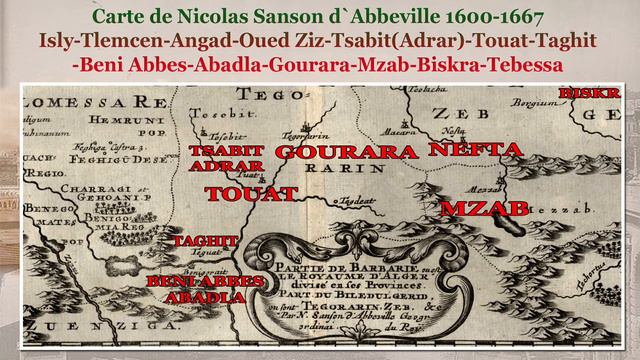 PROVINCES SUD ROYAUME ALGER 17 EME SIECLE CARTE NICOLAS SANSON D`ABBEVILLE TIGOURARINE GOURARA TOUA смотреть онлайн