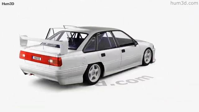 Holden Commodore Touring Car with HQ interior 1993 3D model by Hum3D.com смотреть онлайн