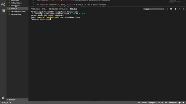 Desenvolvimento de Bot #8 Hospedando o seu Bot na Heroku Host gratuita смотреть онлайн