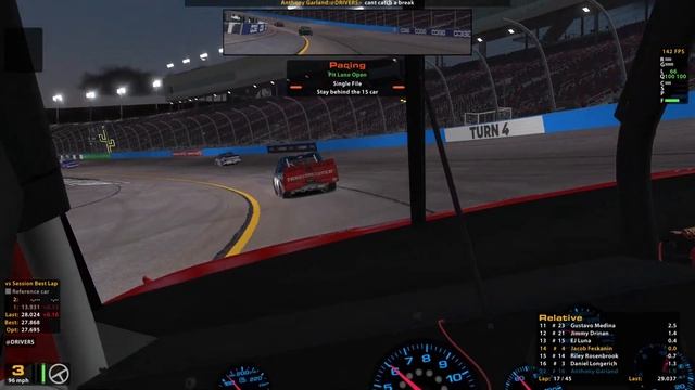 NASCAR iRacing Class C Series Fixed - Phoenix Raceway - Oval w/open dogleg смотреть онлайн