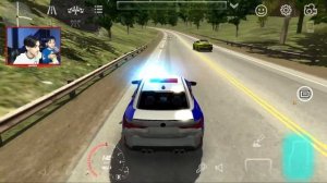 ПОЛИЦЕЙСКАЯ ПОГОНЯ ЗА БРАТОМ В Car parking multiplayer - Разбил Телефон!