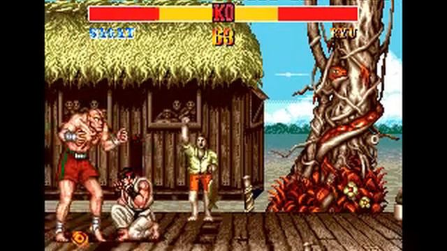 Reta brutal: Street Fighter 2: Champion Edition (Sega Génesis). смотреть онлайн