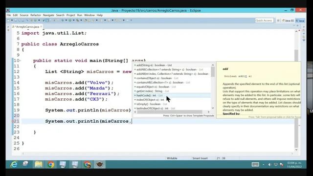 Interface Collection de Java смотреть онлайн