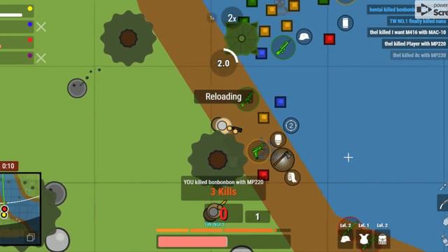 surviv.io 2d battle royale game смотреть онлайн