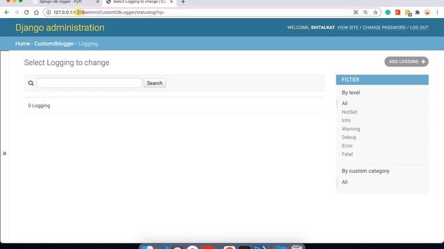 #17. How to Customize DB logger | Django | django-db-logger смотреть онлайн