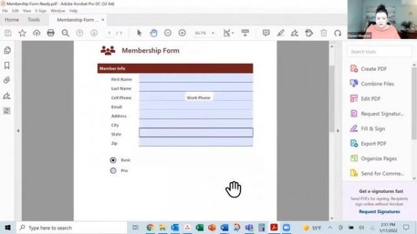 Create Interactive PDF Fillable Forms and Request Signatures | Adobe Acrobat