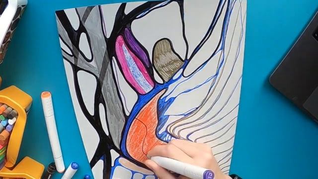 учусь рисовать нейроарт