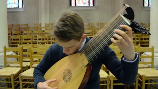 Le Luth Doré ® | Largo, F minor | J. B. Hagen (1720-1787) | Simon Bonte, LLD® 13c Baroque lute смотреть онлайн