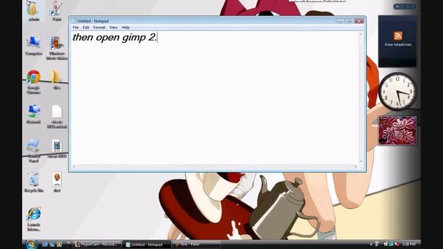 how to colorize ur fantage avatar using gimp 2.6 смотреть онлайн