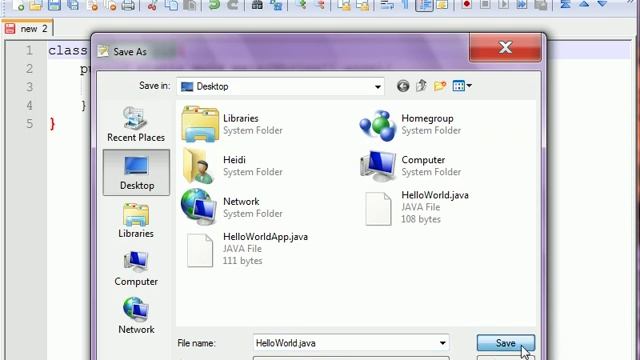 Java Tutorial: Writing, Compiling, and Running Your First JAVA Program смотреть онлайн