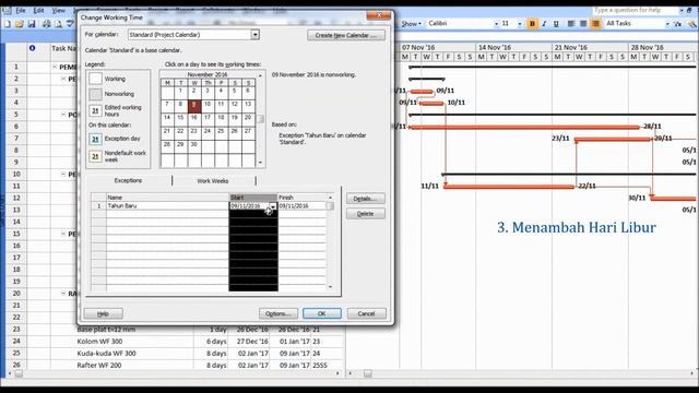 Cara Setting Kalender di Microsoft Project смотреть онлайн