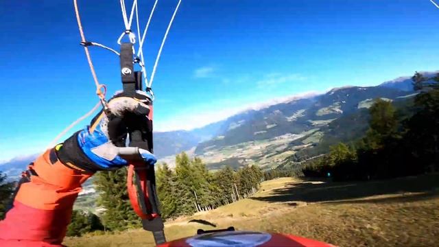 Speedflying Kronplatz in 2021, a fun proximity paragliding flight in the south tyrolean alps. смотреть онлайн