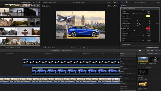 Final Cut Pro X Glow effect plugin for Images/Pictures (FREE) (FCPX) смотреть онлайн