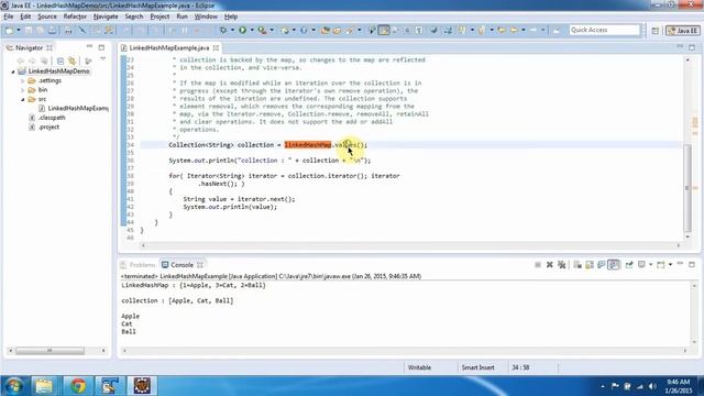 How to get all values from the LinkedHashMap? | LinkedHashMap (Values) смотреть онлайн