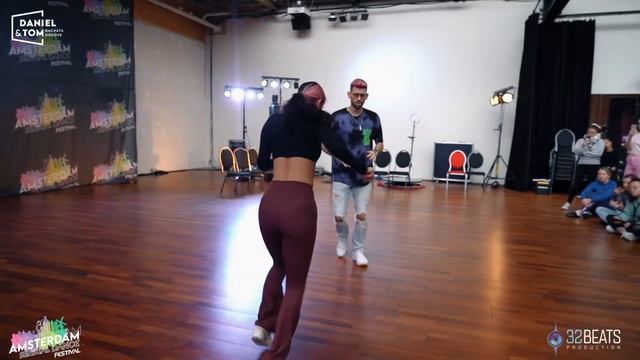 Hasta Que Me Muero No Separe - Maria Becerra | Daniel y Tom Bachata Groove Dance смотреть онлайн