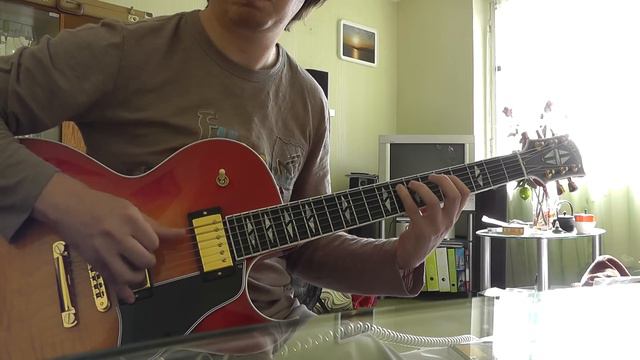 Gibson ES-137 Custom clean + Vox Lil' Night Train NT2H смотреть онлайн