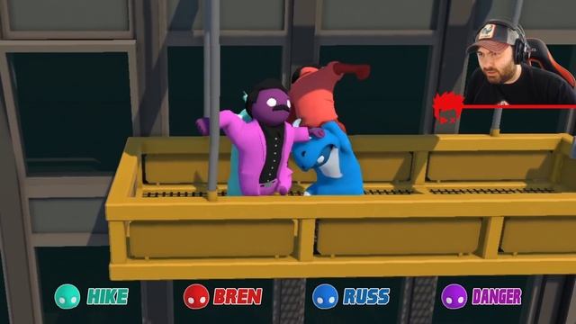 GET IN THE GRINDER!! Funniest Fighting Game Ever - GANG BEASTS (Funny Moments) смотреть онлайн