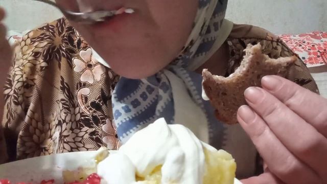 МУКБАНГ ?ПЮРЕ СМЕТАНА ВИНЕГРЕТ 19.02.2023