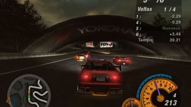 Need for Speed Underground 2 - Toyota Corolla -URL/2 turnos de 4 voltas | PcTechFronteiras смотреть онлайн