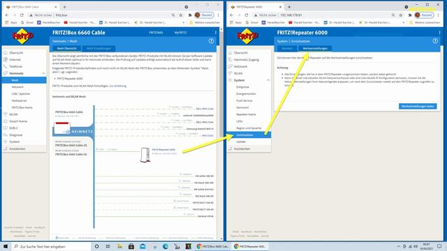 AVM FRITZ!Repeater 6000 als LAN-Brücke hinter FRITZ!Box 6660 - Setup & Test смотреть онлайн