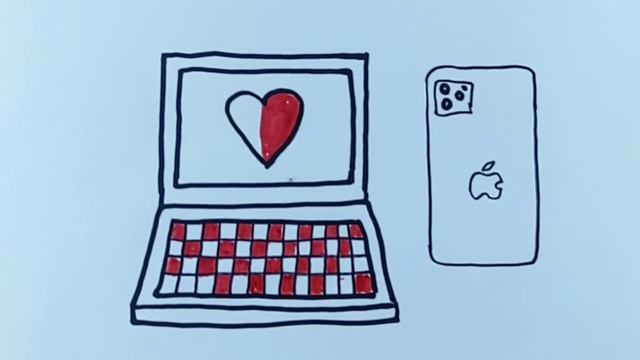How to draw Laptop & Iphone/Как нарисовать ноутбук и IphoneCómo dibujar un Portátil y un Iphone смотреть онлайн