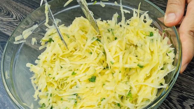 Einfach eine Kartoffel reiben Sie werden dieses Rezept lieben! Das beste Rezept mit Kartoffeln ASM смотреть онлайн
