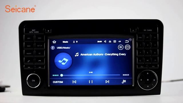 Aftermarket Radio 2005-2012 Mercedes Benz GL Class X164 DVD Player GPS Navigation head unit смотреть онлайн