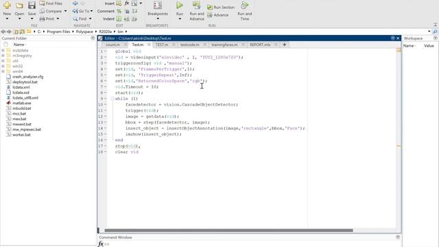 FACE COUNTER USING MATLAB смотреть онлайн