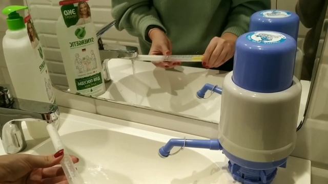Дезинфекция, мойка, чистка помпы для воды. Инструкция. смотреть онлайн