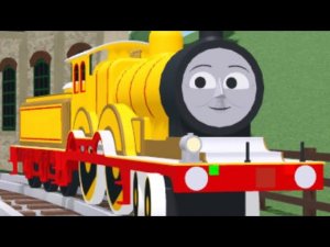 разбор Молли и сгоревшего паровоза из синего поезда с друзьями (btwf)