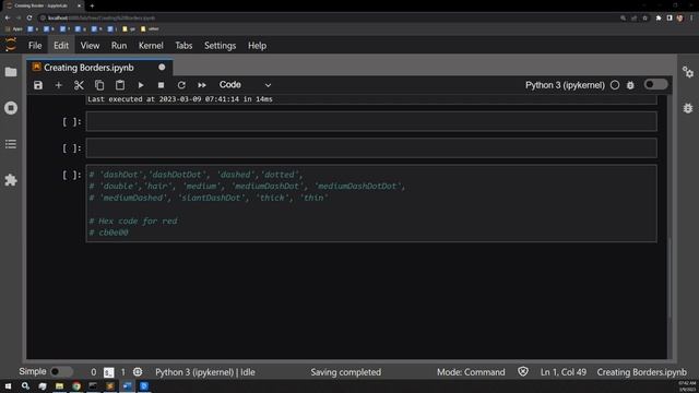 Openpyxl - Adding Borders to Cells in Excel Workbooks with Python | Data Automation смотреть онлайн