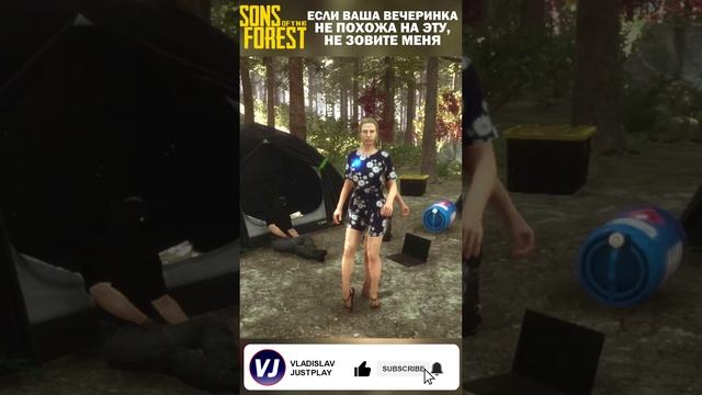 ВИРДЖИНИЯ ТАНЦУЕТ в ЛЕСУ под МУЗЫКУ в SONS OF THE FOREST!!! ? #Клипы #Танец #SonsofTheForest