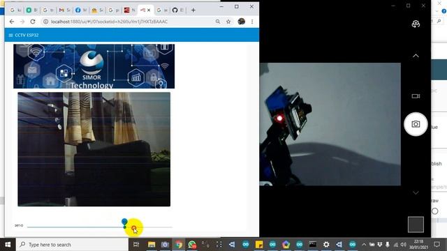 Node Red ESP32 CAM Servo смотреть онлайн