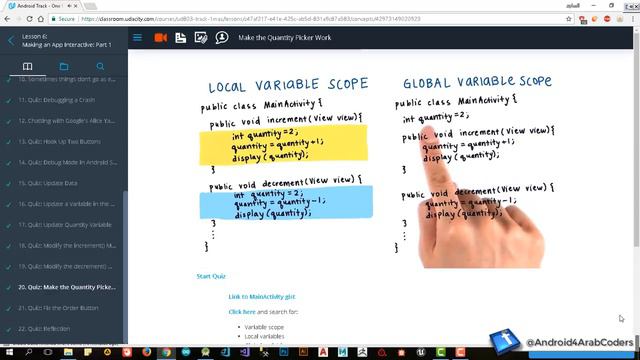 Lesson06 MakingAnAppInteractive Part06 смотреть онлайн