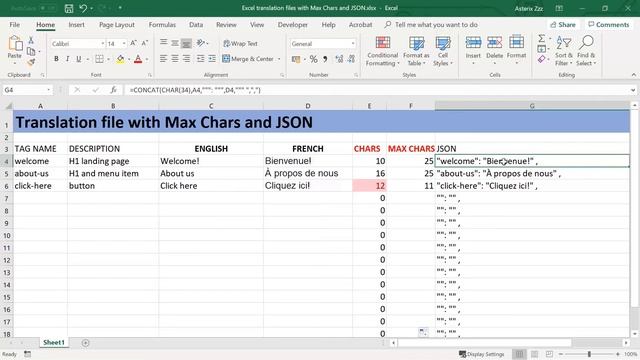 How to create a JSON string from Excel columns смотреть онлайн