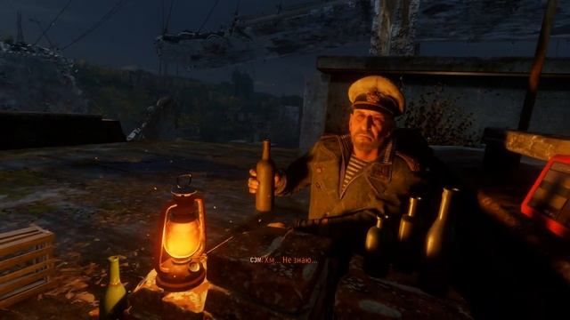 Пьянка Сэма с Капитаном. Как перестать смеяться?! Metro Exodus: Sam's Story DLC. смотреть онлайн