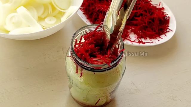 За 5 минут! САМЫЙ ВКУСНЫЙ ЛУКОВЫЙ рецепт! Готовлю ТОЛЬКО ТАК! #Маринованный #лук смотреть онлайн