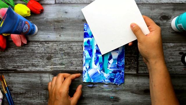 КАК СДЕЛАТЬ ФОН ДЛЯ АБСТРАКТНОЙ КАРТИНЫ • Очень просто смотреть онлайн