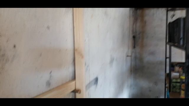 Утепление гаража OSB и фольгированным утеплителем! 1 часть! смотреть онлайн