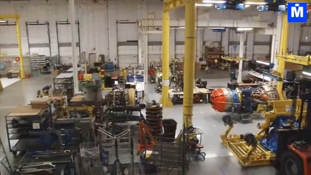 Невероятный процесс производства самолетов двигатели, крылья самолета и полная сборка смотреть онлайн