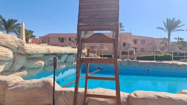 Египет / Отель с аквапарком в Шарме. Обзор территории Parrotel Aqua Park