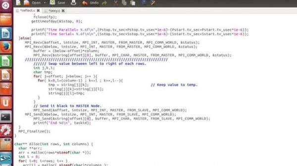Photo Reflection Program with MPI