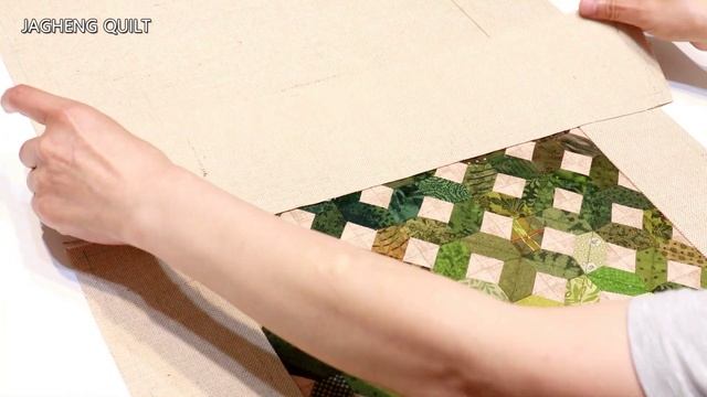 How To Make A Patchwork Tote Bag I 린넨 토드 백 만들기