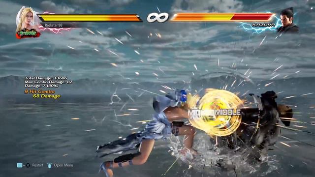 Tekken 7: Nina Combos смотреть онлайн