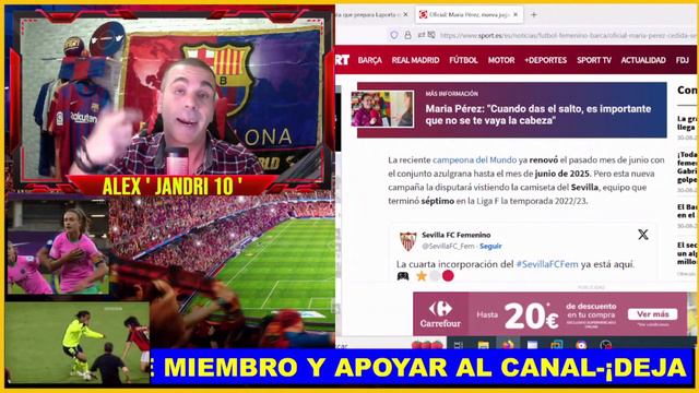 FC BARCELONA FEMENINO - NOTICIAS DEL BARÇA FEMENINO смотреть онлайн