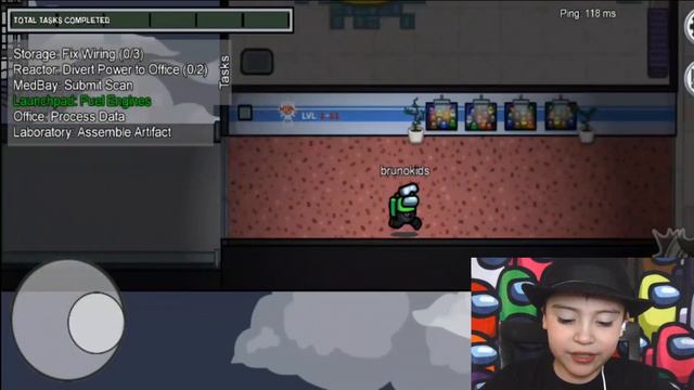 Among Us Gameplay as Crewmate | BrunoKidsFun смотреть онлайн
