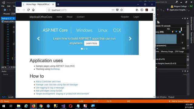 F18 PROG1612 2.1 Start a Project смотреть онлайн
