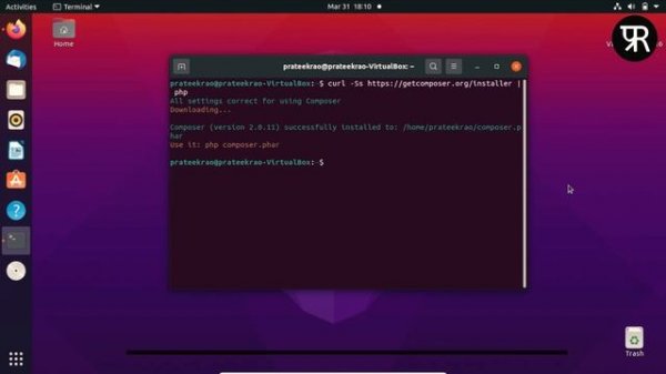 How to Install Composer in Ubuntu 20.10 | UPDATED