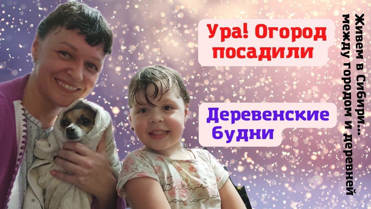 18.05.2022 Посевная закончилась! Посадили картошку. Разбираем семена и делаем грядки