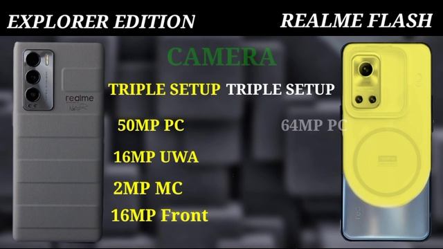 Realme Flash Vs Realme GT Master Explorer Edition Comparison | Realme Flash With Magdart Charging смотреть онлайн